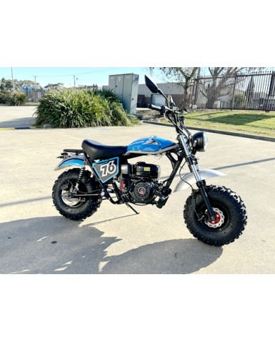 MB200X TrailMaster Hurricane Mini Bike Coleman Full sized REC-REG E-start BLACK