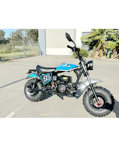 MB200X TrailMaster Hurricane Mini Bike Coleman Full sized REC-REG E-start BLACK