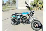 MB200X TrailMaster Hurricane Mini Bike Coleman Full sized REC-REG E-start BLACK