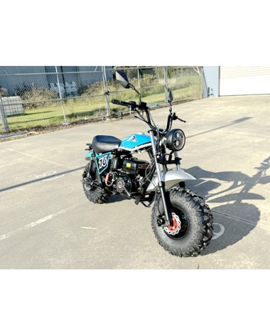 MB200X TrailMaster Hurricane Mini Bike Coleman Full sized REC-REG E-start BLACK