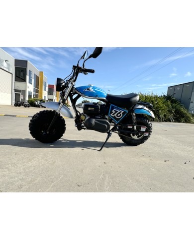 MB200X TrailMaster Hurricane Mini Bike Coleman Full sized REC-REG E-start BLACK