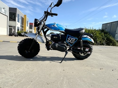 MB200X TrailMaster Hurricane Mini Bike Coleman Full sized REC-REG E-start BLACK