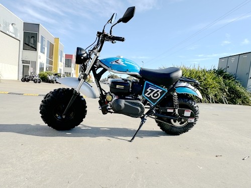 MB200X TrailMaster Hurricane Mini Bike Coleman Full sized REC-REG E-start BLACK