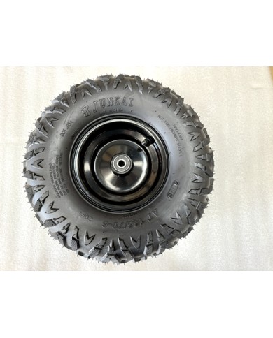 6 inch Wheel Rim Tyre Quad ATV Buggy Gokart Bearing Complete Wheel AT 145/70-6