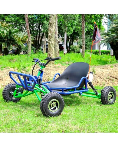 63cc Go Kart GK63 4 Wheeler 2 Stroke Buggy Adults Teens All-Terrain Off-Road Toy