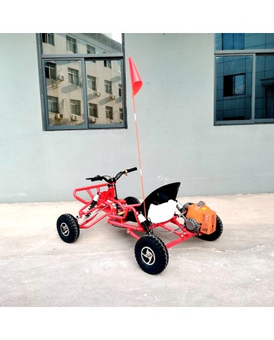 63cc Go Kart GK63 4 Wheeler 2 Stroke Buggy Adults Teens All-Terrain Off-Road Toy