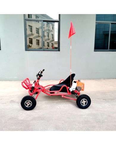 63cc Go Kart GK63 4 Wheeler 2 Stroke Buggy Adults Teens All-Terrain Off-Road Toy