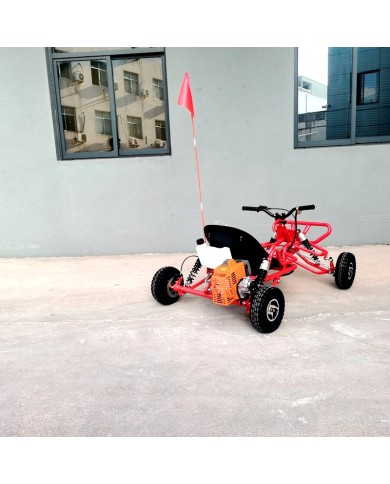 63cc Go Kart GK63 4 Wheeler 2 Stroke Buggy Adults Teens All-Terrain Off-Road Toy