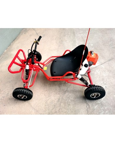 63cc Go Kart GK63 4 Wheeler 2 Stroke Buggy Adults Teens All-Terrain Off-Road Toy