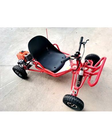 63cc Go Kart GK63 4 Wheeler 2 Stroke Buggy Adults Teens All-Terrain Off-Road Toy