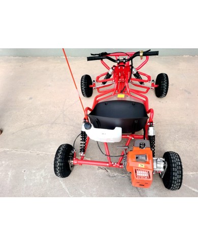 63cc Go Kart GK63 4 Wheeler 2 Stroke Buggy Adults Teens All-Terrain Off-Road Toy