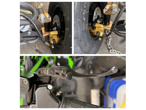 125cc atv quad  3+1 semi auto