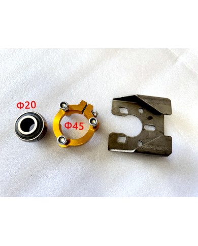 UC204 20MM BEARING +BEARING HOLDER+FLANGE HANGER DIRFT TRIKE GO KART SLIDER 20MM