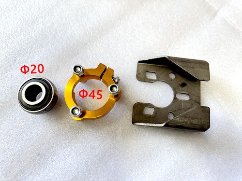UC204 20MM BEARING +BEARING HOLDER+FLANGE HANGER DIRFT TRIKE GO KART SLIDER 20MM