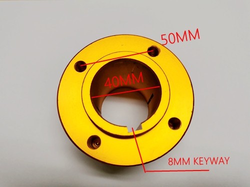 960mm 40mm Solid Axle Sprocket Disc Kit Go kart Buggy Mini Hotrod Project