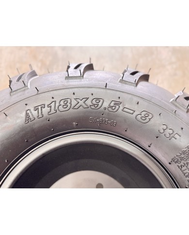 8 inch Wheel Rim Tyre Quad ATV Buggy Gokart Spline 20mm Complete Wheel 16x6-8