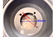 8 inch Wheel Rim Tyre Quad ATV Buggy Gokart Spline 20mm Complete Wheel 16x6-8