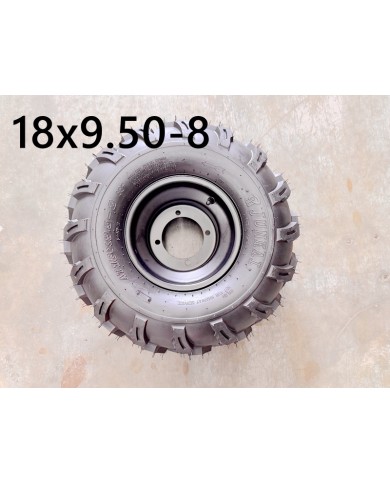 8 inch Wheel Rim Tyre Quad ATV Buggy Gokart Spline 20mm Complete Wheel 16x6-8