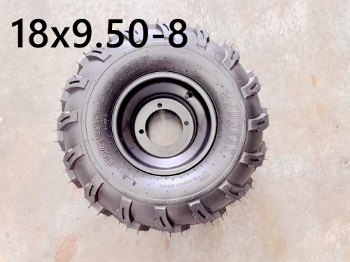 8 inch Wheel Rim Tyre Quad ATV Buggy Gokart Spline 20mm Complete Wheel 16x6-8
