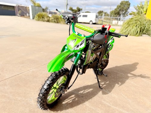 49CC Motorbike for Sale in Green - MJ Motor