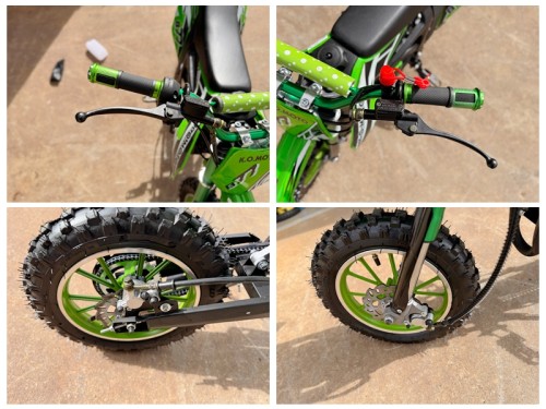 49CC Motorbike for Sale in Green - MJ Motor