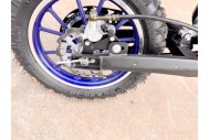 49CC MINI MOTOR DIRT BIKE KIDS POCKET ROCKET PEE WEE MOTORCYCLE ATV 50CC BLUE