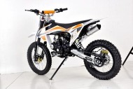 125cc Dirt Bike Pit Motor Motocross Pro Electric Start 14/17 Big Wheel in Dingo Orange