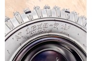 16X8-7" 7 inch Wheel Rim Tyre Bike ATV Buggy Gokart 3 Stud Complete Wheel Black