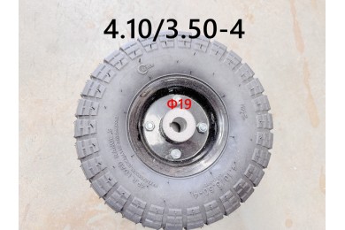 4.10- 4 4 Inch Wheel Rim+Tyre Tire Kart Mini Quad Bike ATV Buggy 19mm keyway