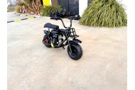 Trooper 105 Mini Bike Kids Adults Bike Military Style Off-Road Bike Green