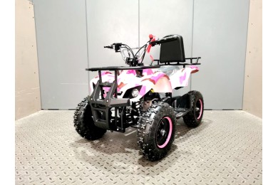 49CC FARM QUAD BIKE ATV BUGGY KIDS 4 WHEELER WILDFORC49 HUASHENG 2-STROKE PINK
