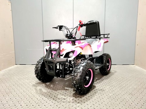 49CC FARM QUAD BIKE ATV BUGGY KIDS 4 WHEELER WILDFORC49 HUASHENG 2-STROKE PINK