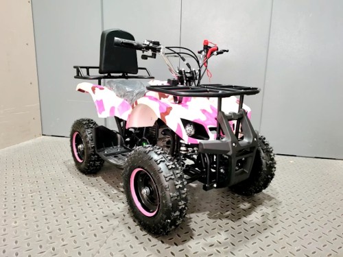 49CC FARM QUAD BIKE ATV BUGGY KIDS 4 WHEELER WILDFORC49 HUASHENG 2-STROKE PINK