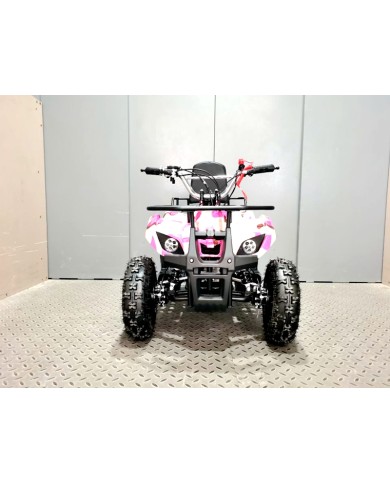 49CC FARM QUAD BIKE ATV BUGGY KIDS 4 WHEELER WILDFORC49 HUASHENG 2-STROKE PINK