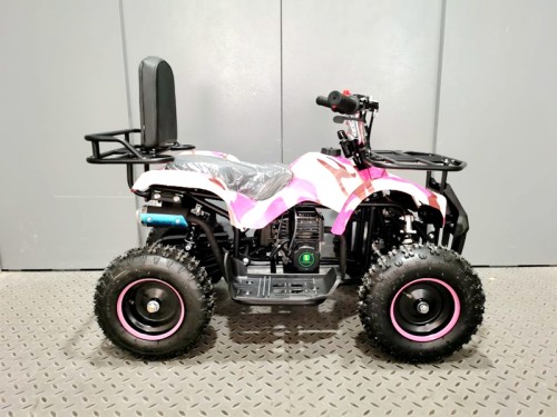 49CC FARM QUAD BIKE ATV BUGGY KIDS 4 WHEELER WILDFORC49 HUASHENG 2-STROKE PINK