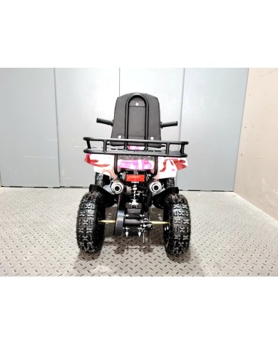 49CC FARM QUAD BIKE ATV BUGGY KIDS 4 WHEELER WILDFORC49 HUASHENG 2-STROKE PINK