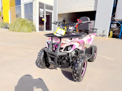 49CC FARM QUAD BIKE ATV BUGGY KIDS 4 WHEELER WILDFORC49 HUASHENG 2-STROKE PINK