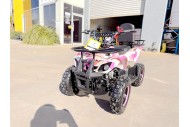 49CC FARM QUAD BIKE ATV BUGGY KIDS 4 WHEELER WILDFORC49 HUASHENG 2-STROKE PINK