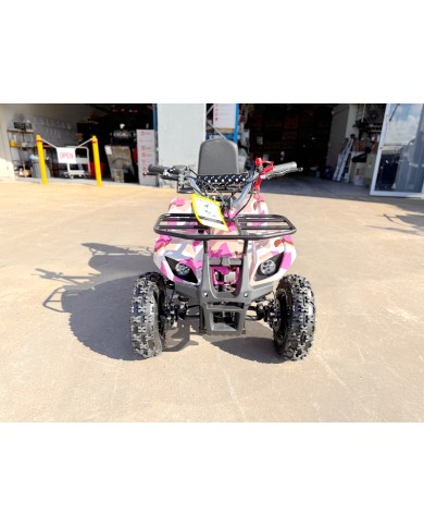 49CC FARM QUAD BIKE ATV BUGGY KIDS 4 WHEELER WILDFORC49 HUASHENG 2-STROKE PINK