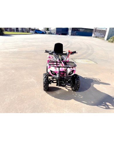 49CC FARM QUAD BIKE ATV BUGGY KIDS 4 WHEELER WILDFORC49 HUASHENG 2-STROKE PINK