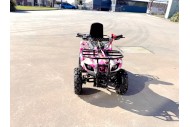 49CC FARM QUAD BIKE ATV BUGGY KIDS 4 WHEELER WILDFORC49 HUASHENG 2-STROKE PINK