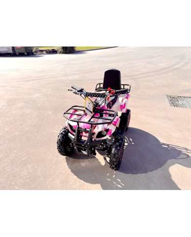 49CC FARM QUAD BIKE ATV BUGGY KIDS 4 WHEELER WILDFORC49 HUASHENG 2-STROKE PINK