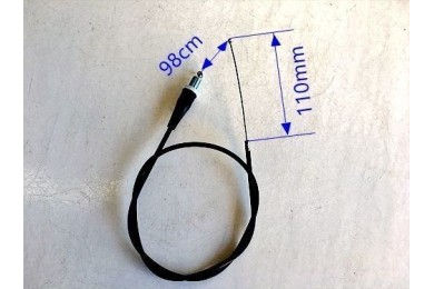 98cm 110mm THROTTLE ACCELERATOR CABLE 50cc 90cc 110cc 125cc DIRT PIT PRO