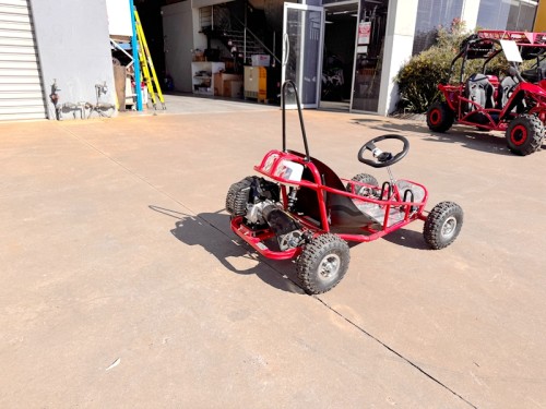 49cc Kids Go Kart  Mini 2-Stroke Buggy Off Road  Safety Belt Fun Ride