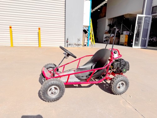 49cc Kids Go Kart  Mini 2-Stroke Buggy Off Road  Safety Belt Fun Ride