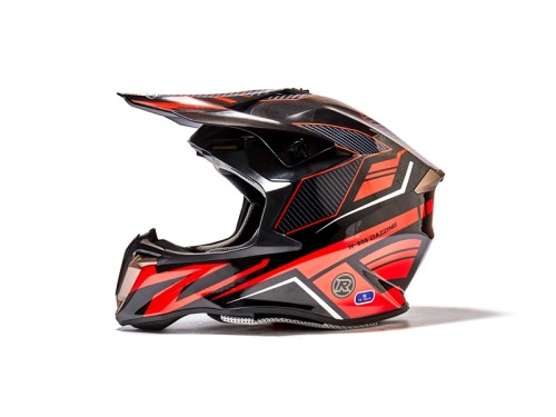 ECE22.06 Kids Motocross Helmet Dirt Bike ATV Quad Off Road Youth BMX Riding kart