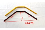 handlebar 700mm 22mm Steel Handle Bar 70cc 110cc 125cc  Quad Dirt Bike Silver