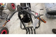 handlebar 700mm 22mm Steel Handle Bar 70cc 110cc 125cc  Quad Dirt Bike Silver